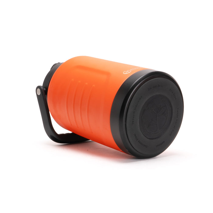 Tradie Tank Insulated Water Bottle – 4L – Stainless Steel - Orange