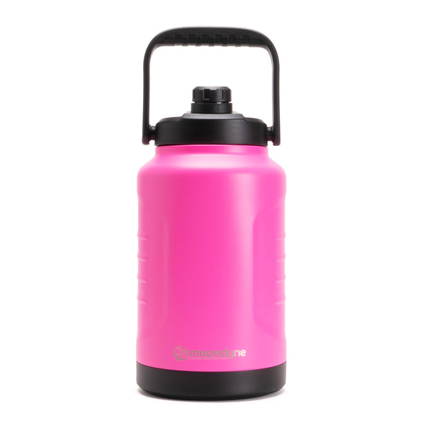 Tradie Tank Insulated Water Bottle – 4L – Stainless Steel - Yellow