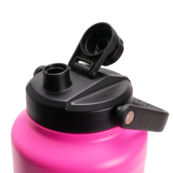 Tradie Tank Insulated Water Bottle – 4L – Stainless Steel - Yellow