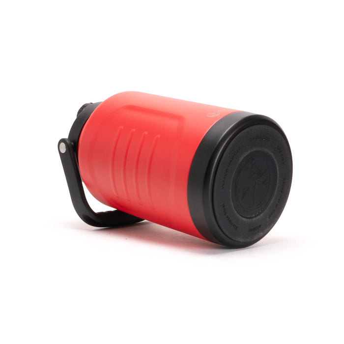 Tradie Tank Insulated Water Bottle – 4L – Stainless Steel - Red
