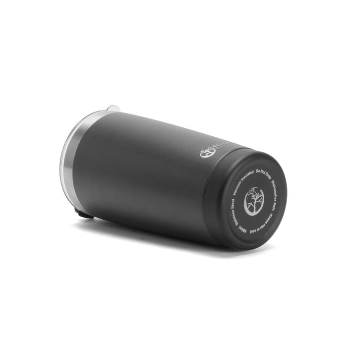 Insulated Coffee Mug – 600ml – Stainless Steel - Black
