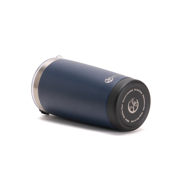 Insulated Coffee Mug – 600ml – Stainless Steel - Navy Blue