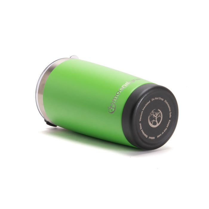 Insulated Coffee Mug – 600ml – Stainless Steel - Fluoro Green