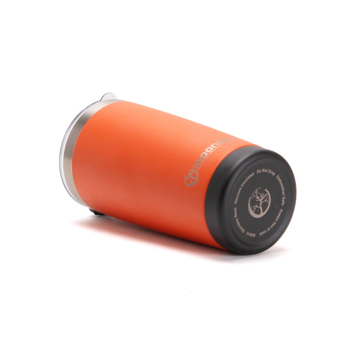 Insulated Coffee Mug – 600ml – Stainless Steel - Orange
