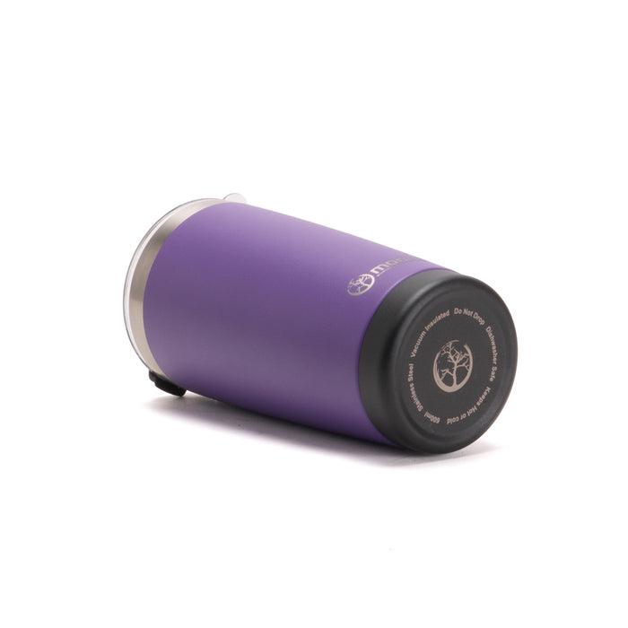 Insulated Coffee Mug – 600ml – Stainless Steel - Purple