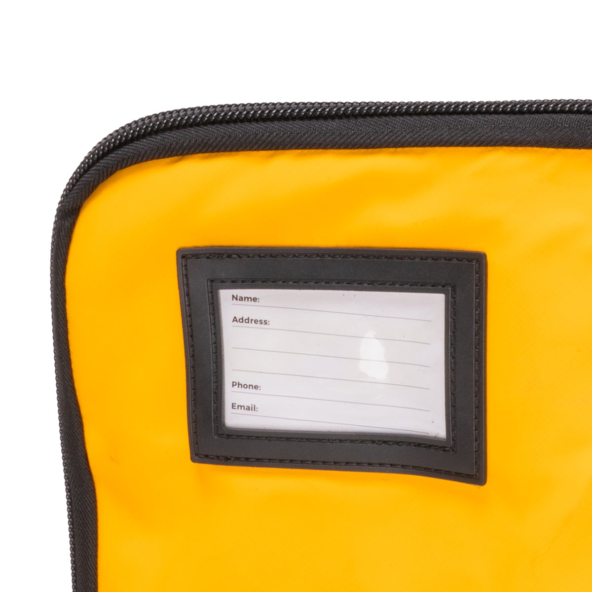 THE WORKSHOP TOOL ROLL - PVC - Yellow/Black