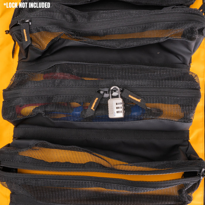 THE WORKSHOP TOOL ROLL - PVC - Yellow/Black