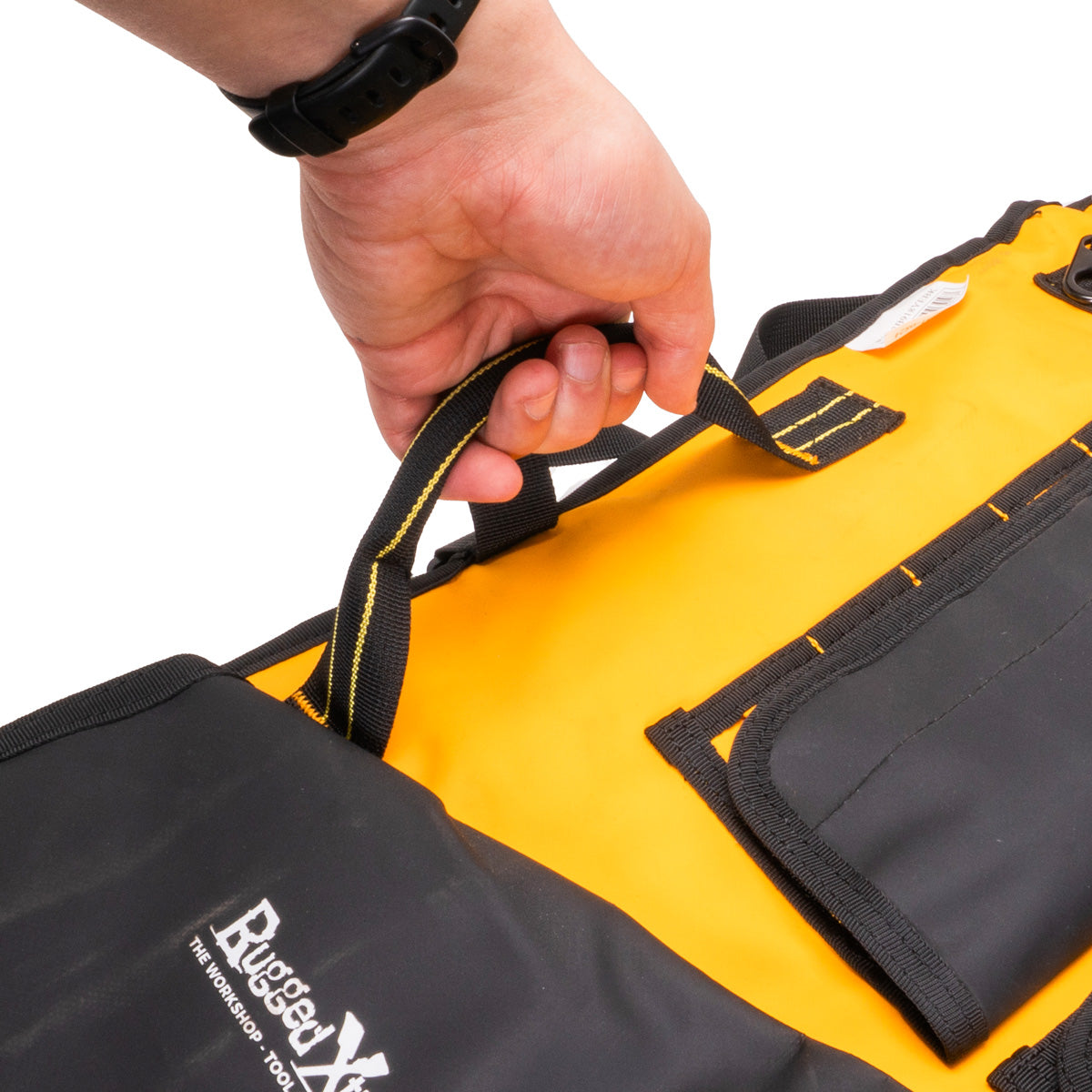 THE WORKSHOP TOOL ROLL - PVC - Yellow/Black