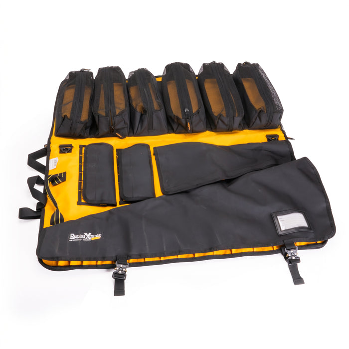 THE WORKSHOP TOOL ROLL - PVC - Yellow/Black