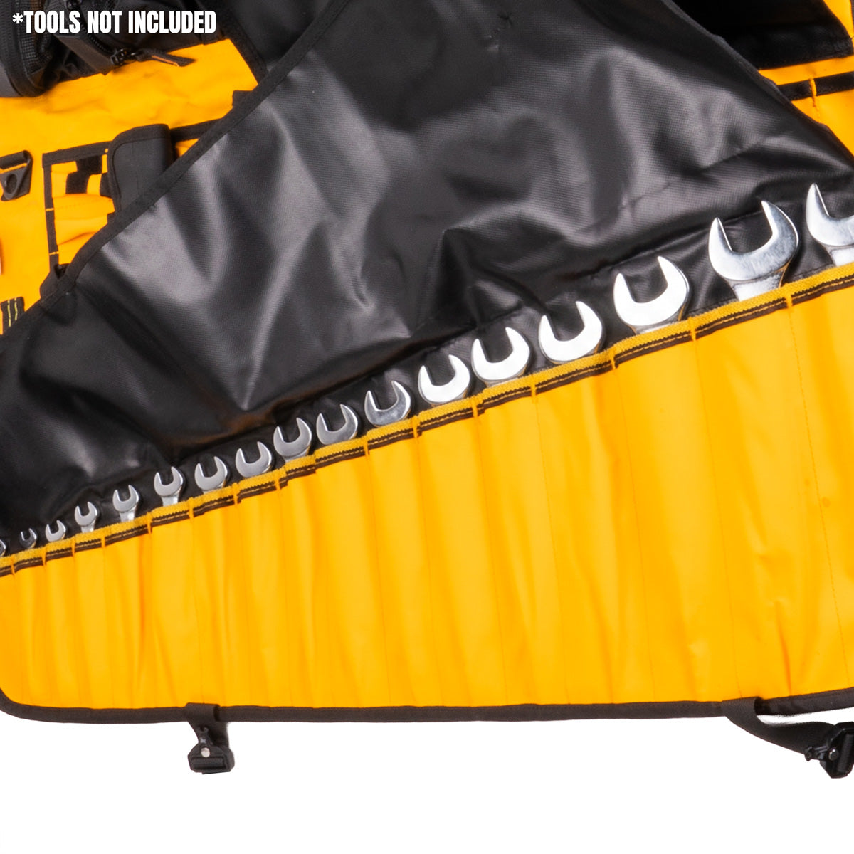 THE WORKSHOP TOOL ROLL - PVC - Yellow/Black