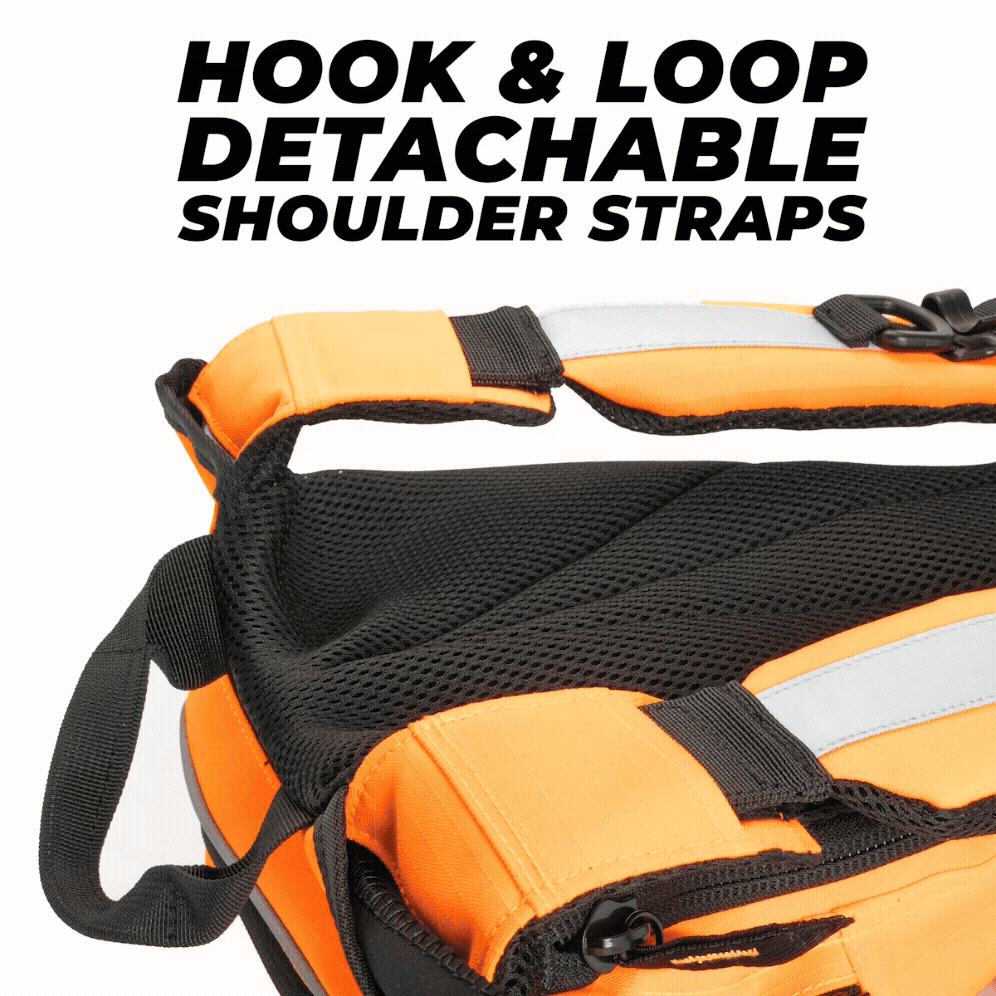 HYDRATION BACKPACK - HIVIS ORANGE