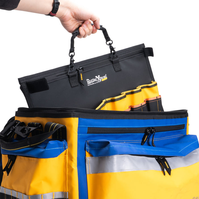 The Professional tool bag - 46L - PVC - Yellow/Blue