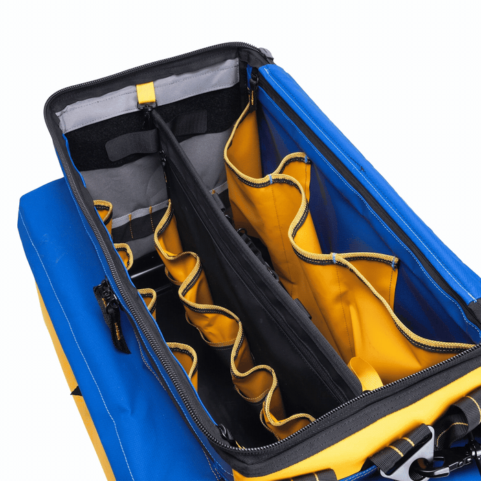 The Professional tool bag - 46L - PVC - Yellow/Blue