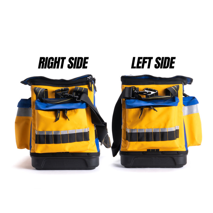The Professional tool bag - 46L - PVC - Yellow/Blue