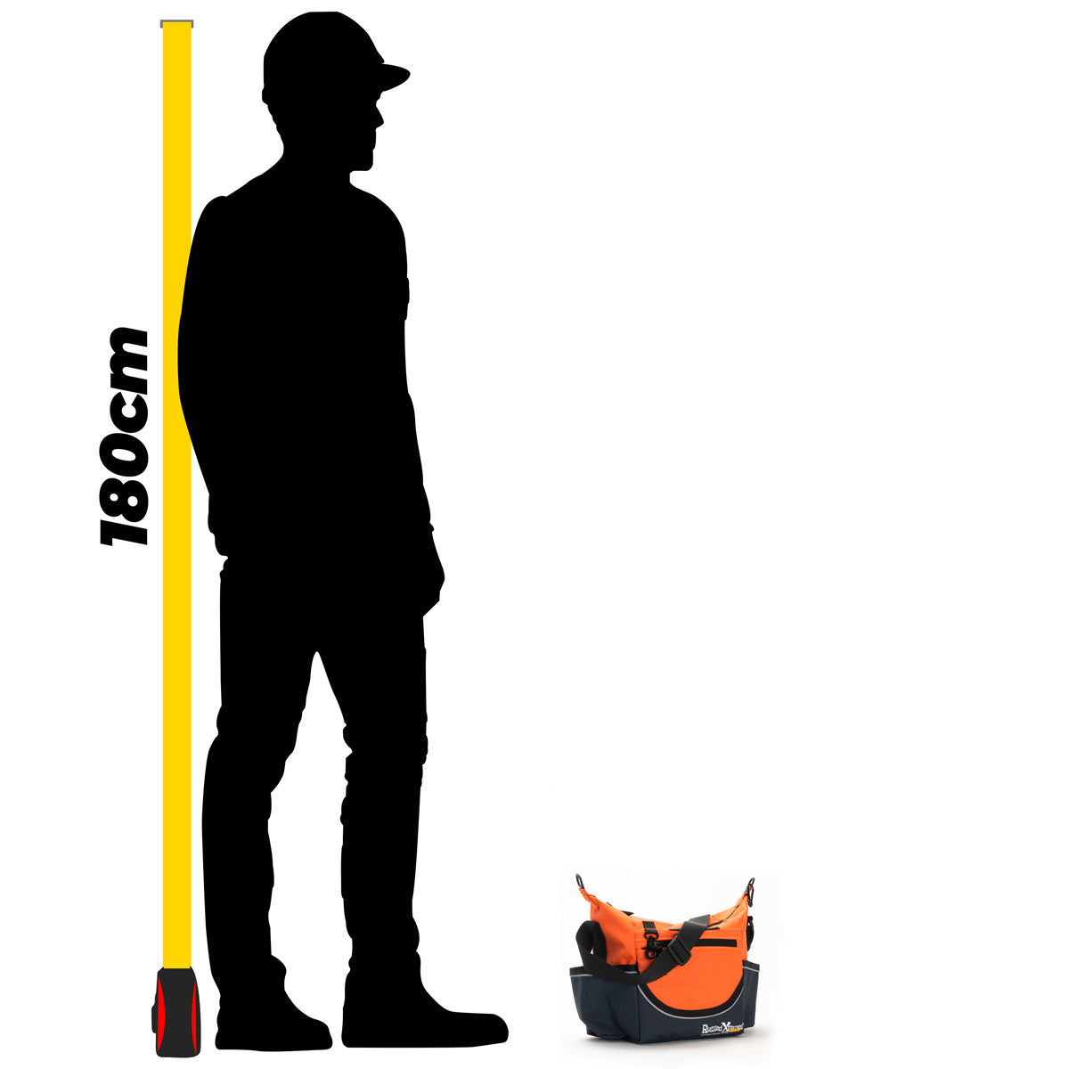 FATHER/SON CRIB BAG ORANGE - BUNDLE