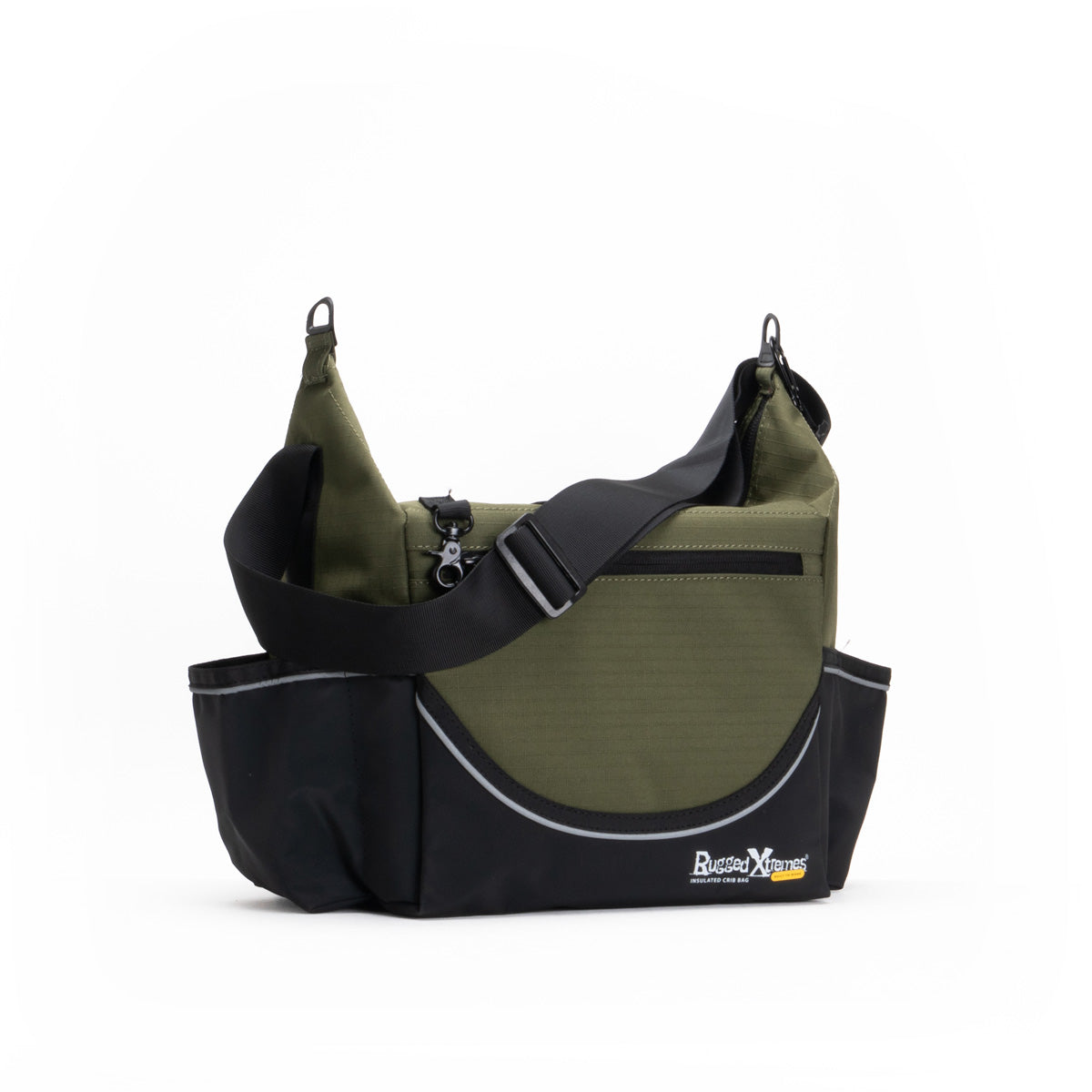 Insulated Crib Bag – Green Canvas