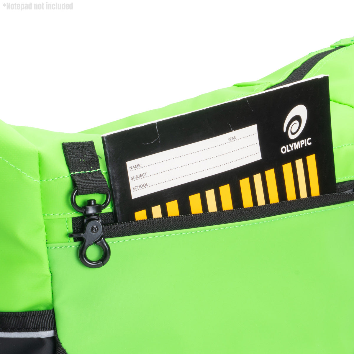 Insulated Crib Bag – 15L – PVC – Fluoro Green
