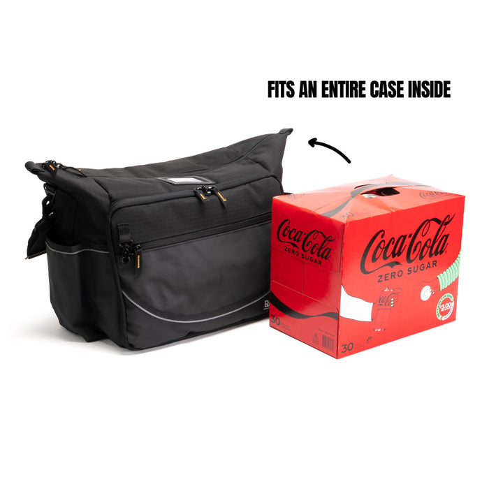 XL Insulated Crib Bag – 30L - Canvas – Black