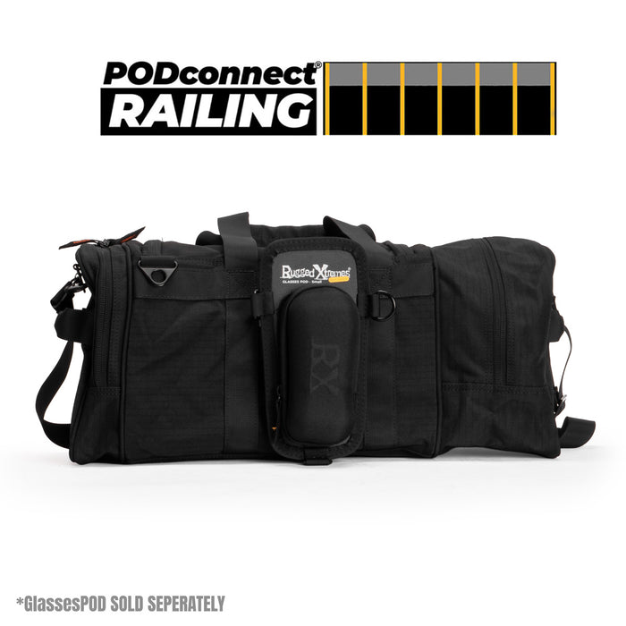 Gym/Carry on Bag -30L - Canvas - BLACK