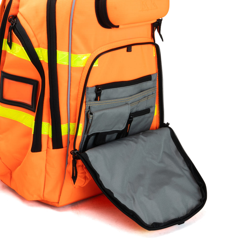 Rugged Xtremes Laptop/Travel Backpack | HIVIS Orange
