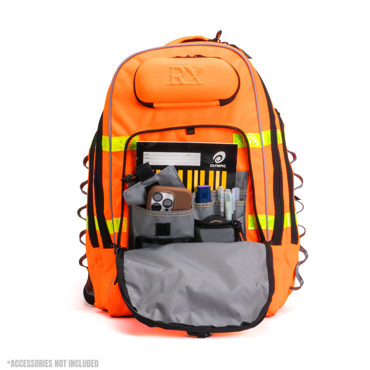supreme14AW Hi-Vis Backpack ハイビスバックパック Rugged Xtremes Laptop/Travel Backpack | HIVIS Orange |