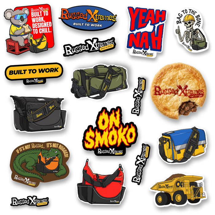 RUGGED STICKER PACK (RXUVC™)