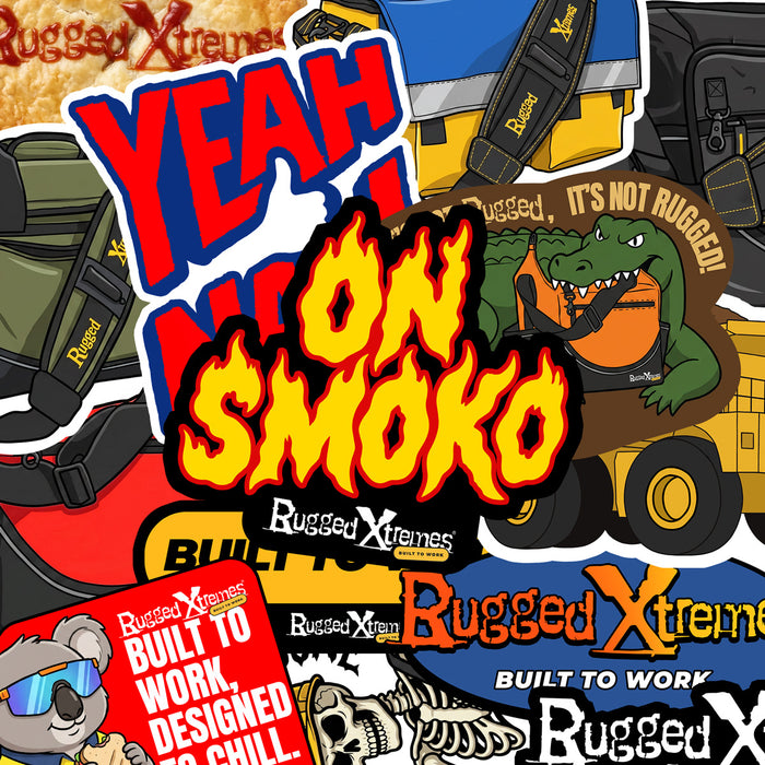 RUGGED STICKER PACK (RXUVC™)