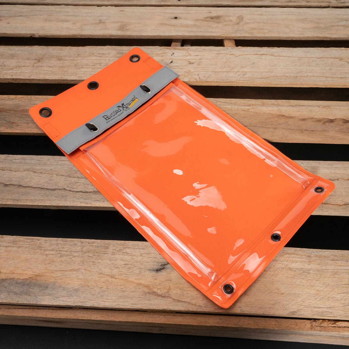 A4 DOCUMENT POUCH - ORANGE - Rugged Xtremes