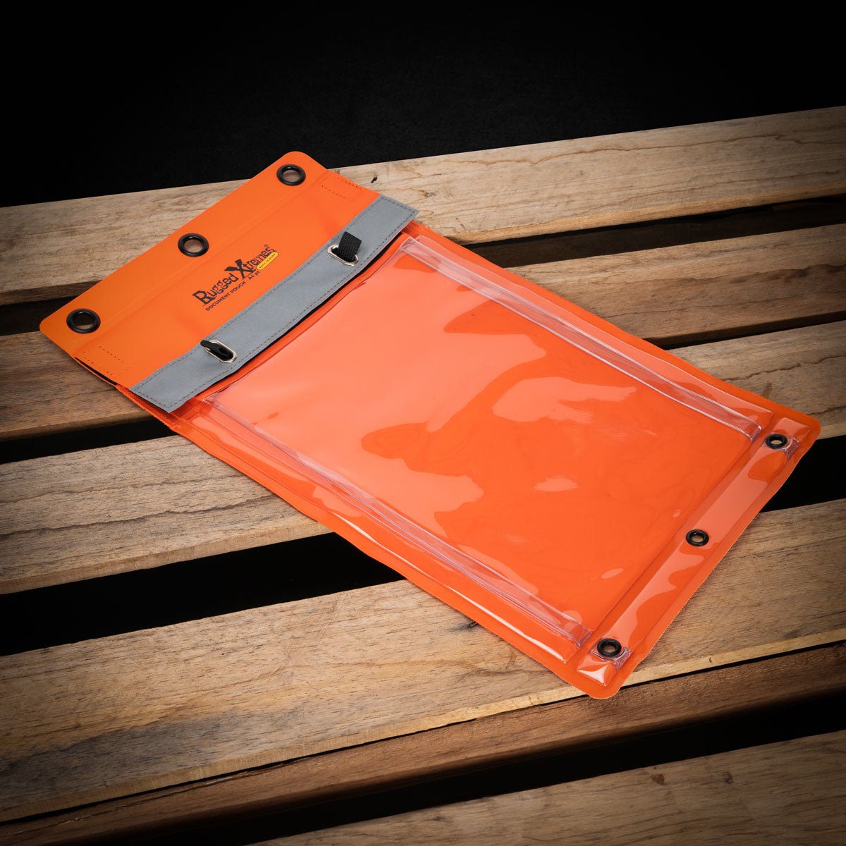 A4 DOCUMENT POUCH - ORANGE - Rugged Xtremes