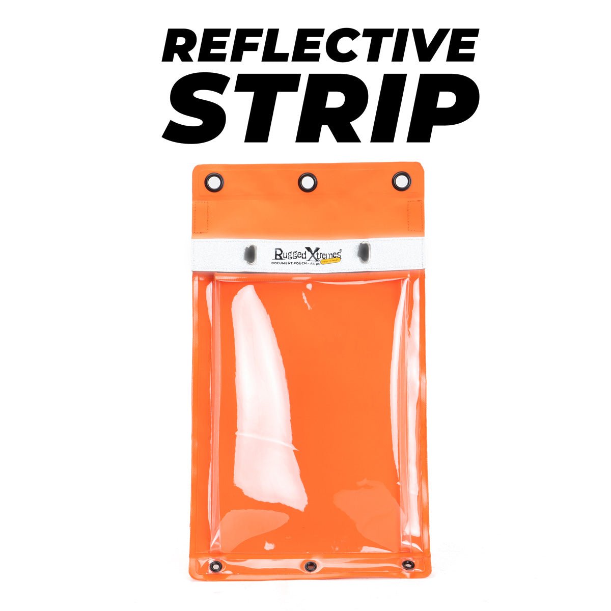 A4 DOCUMENT POUCH - ORANGE - Rugged Xtremes