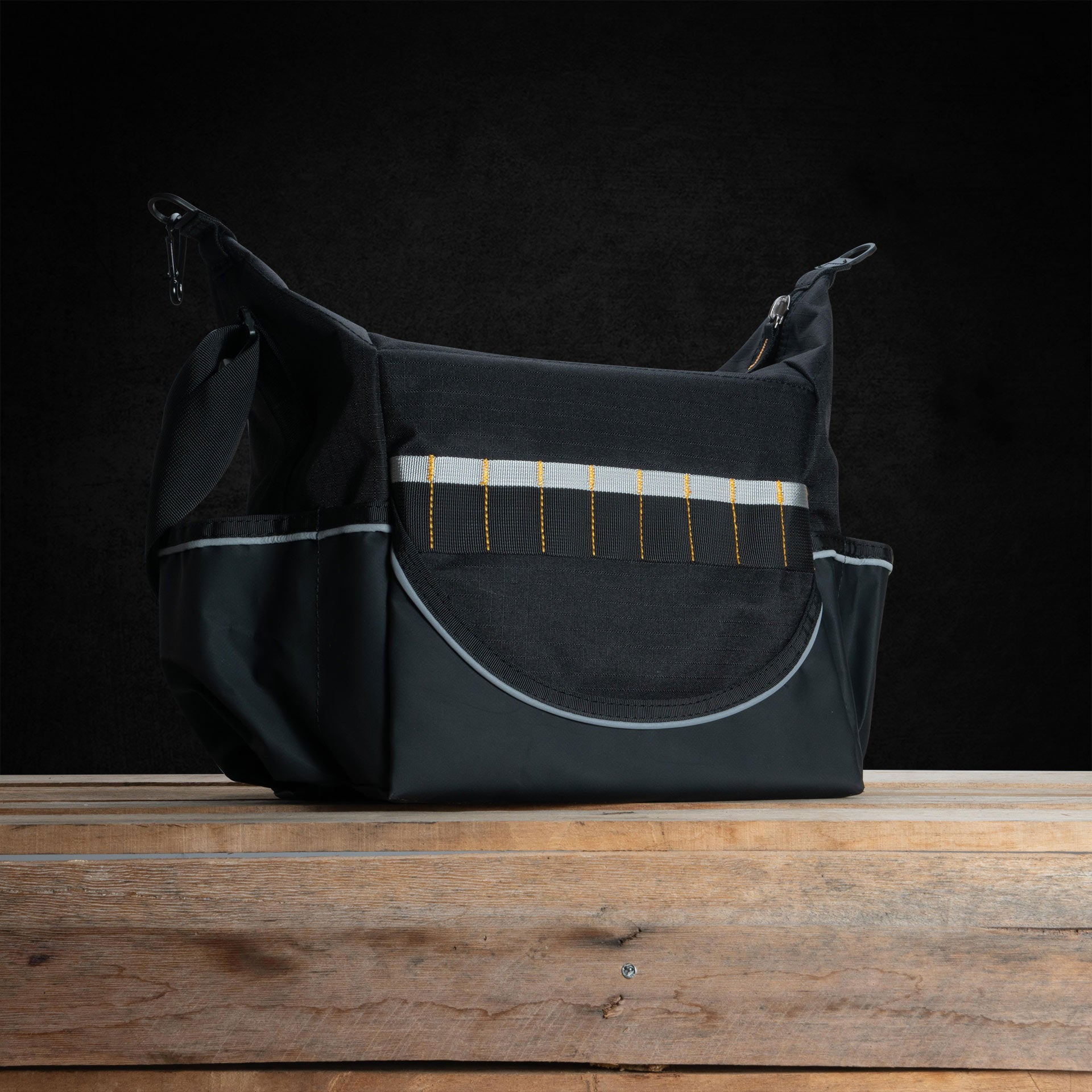 Insulated Crib Bag – Black Canvas