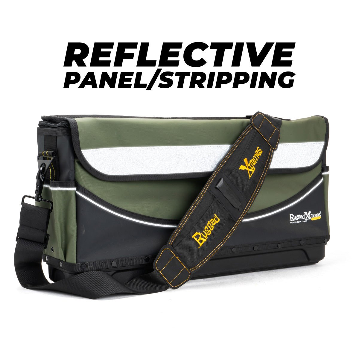 Deluxe PVC Hard Base Tool Bag - Large - Rugged Xtremes