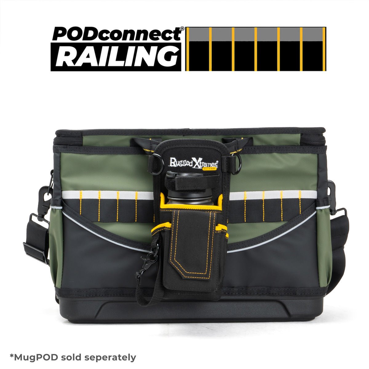 Deluxe PVC Hard Base Tool Bag - Medium - Rugged Xtremes
