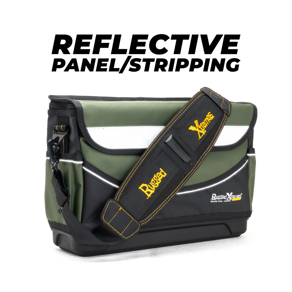 Deluxe PVC Hard Base Tool Bag - Medium - Rugged Xtremes