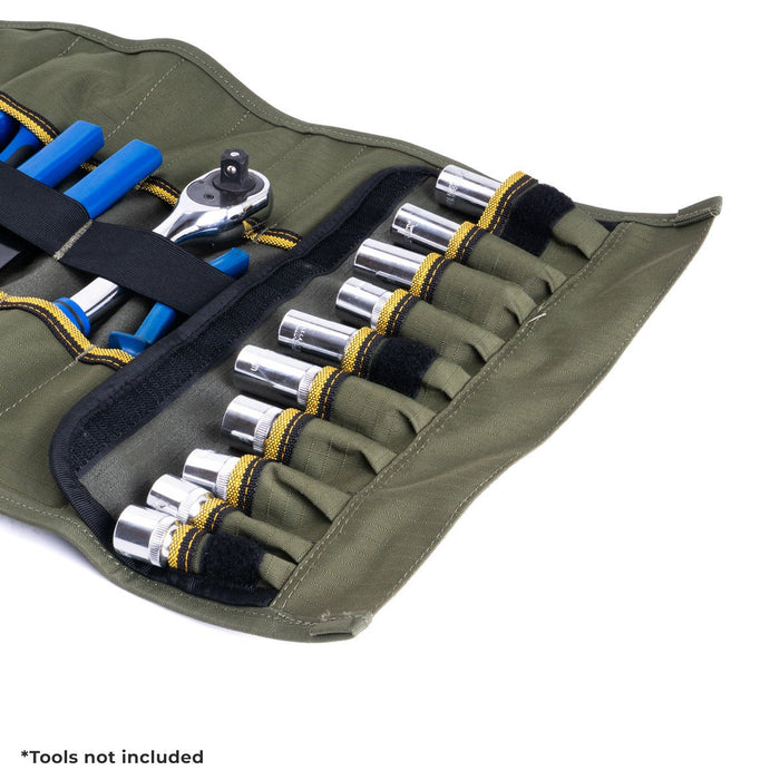 Deluxe Tool Roll - Canvas - Rugged Xtremes