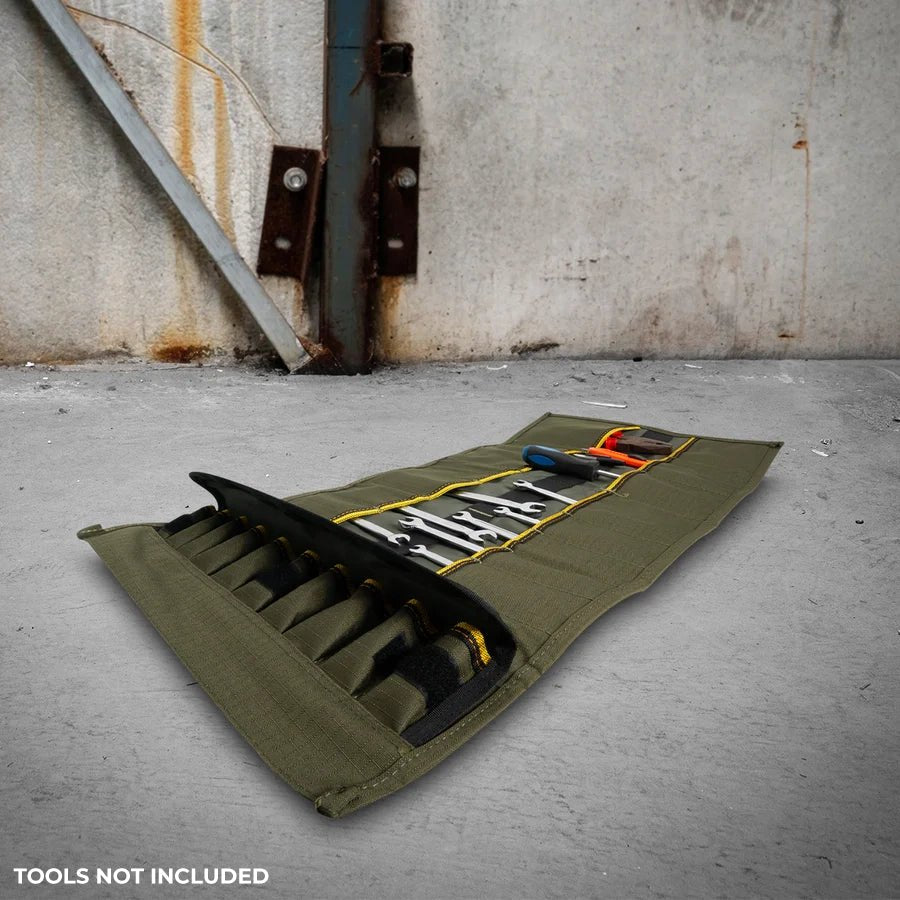 Deluxe Tool Roll - Canvas - Rugged Xtremes