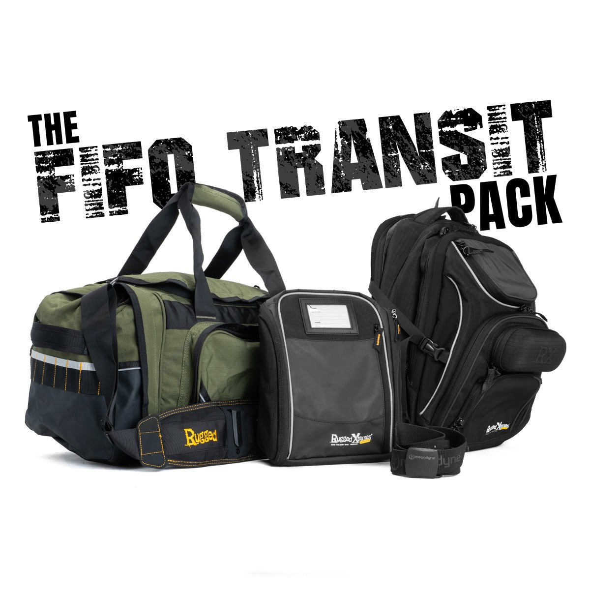 FIFO TRANSIT PACK - BLACK - Rugged Xtremes