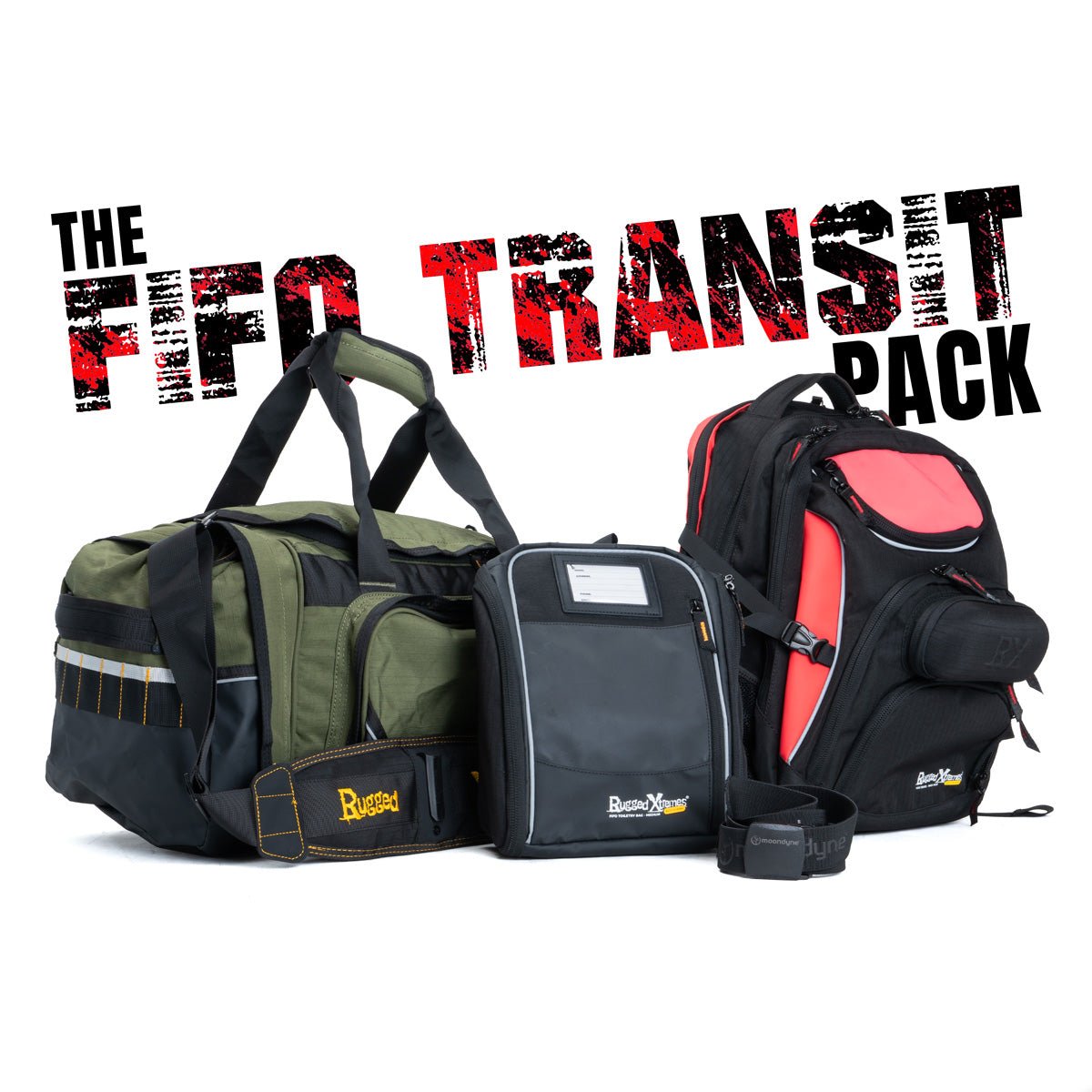 FIFO TRANSIT PACK - RED - Rugged Xtremes