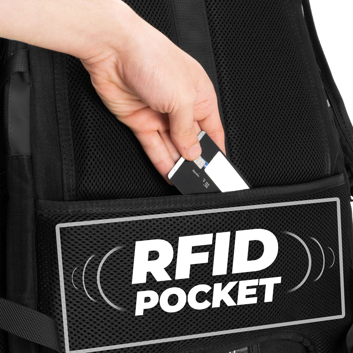 FIFO TRAVEL BACKPACK - BLACK