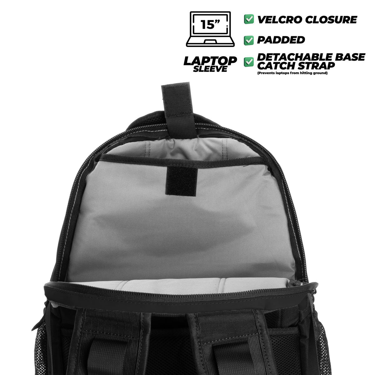FIFO TRAVEL BACKPACK - BLACK