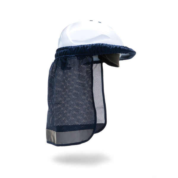 Hard Hat Neck Flap - Blue - Rugged Xtremes
