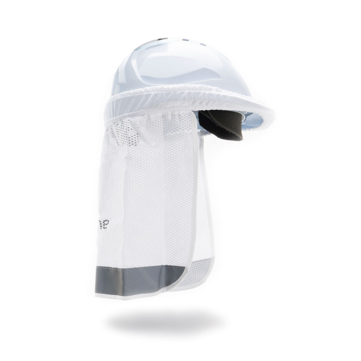 Hard Hat Neck Flap - White - Rugged Xtremes