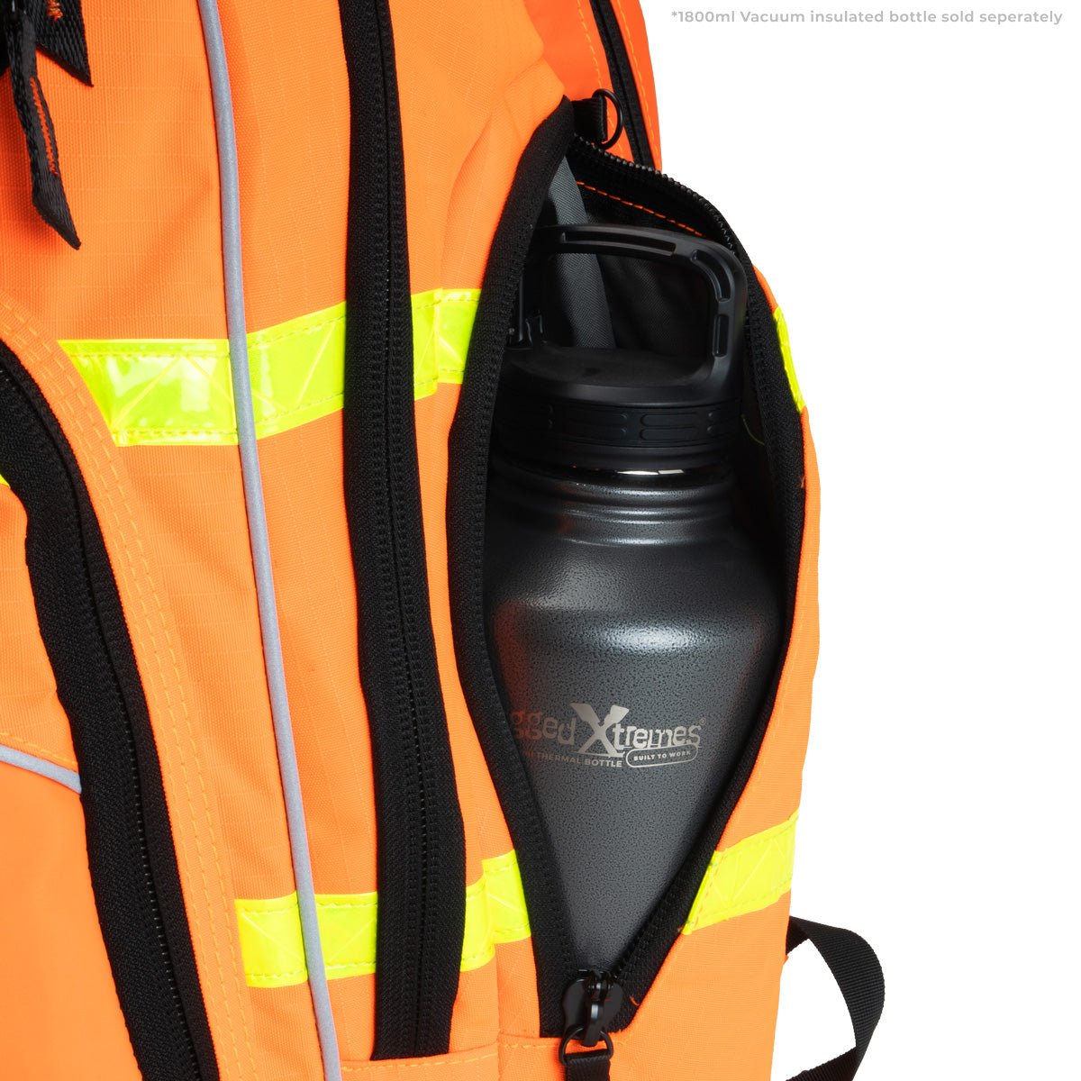 Rugged Xtremes Laptop/Travel Backpack | HIVIS Orange |