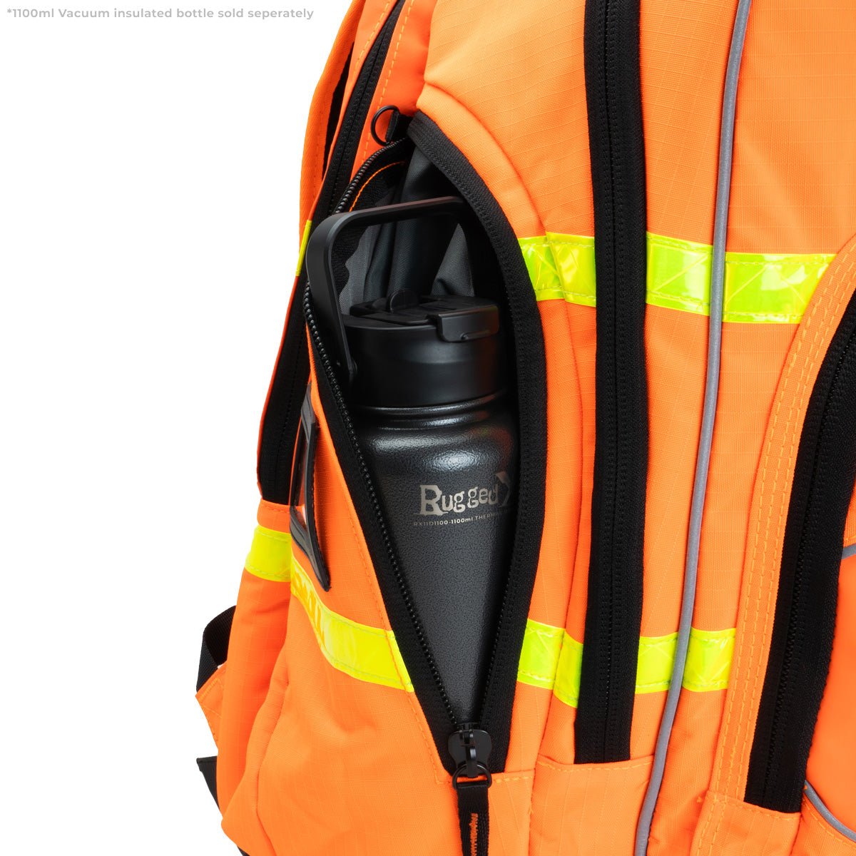 Rugged Xtremes Laptop/Travel Backpack | HIVIS Orange |