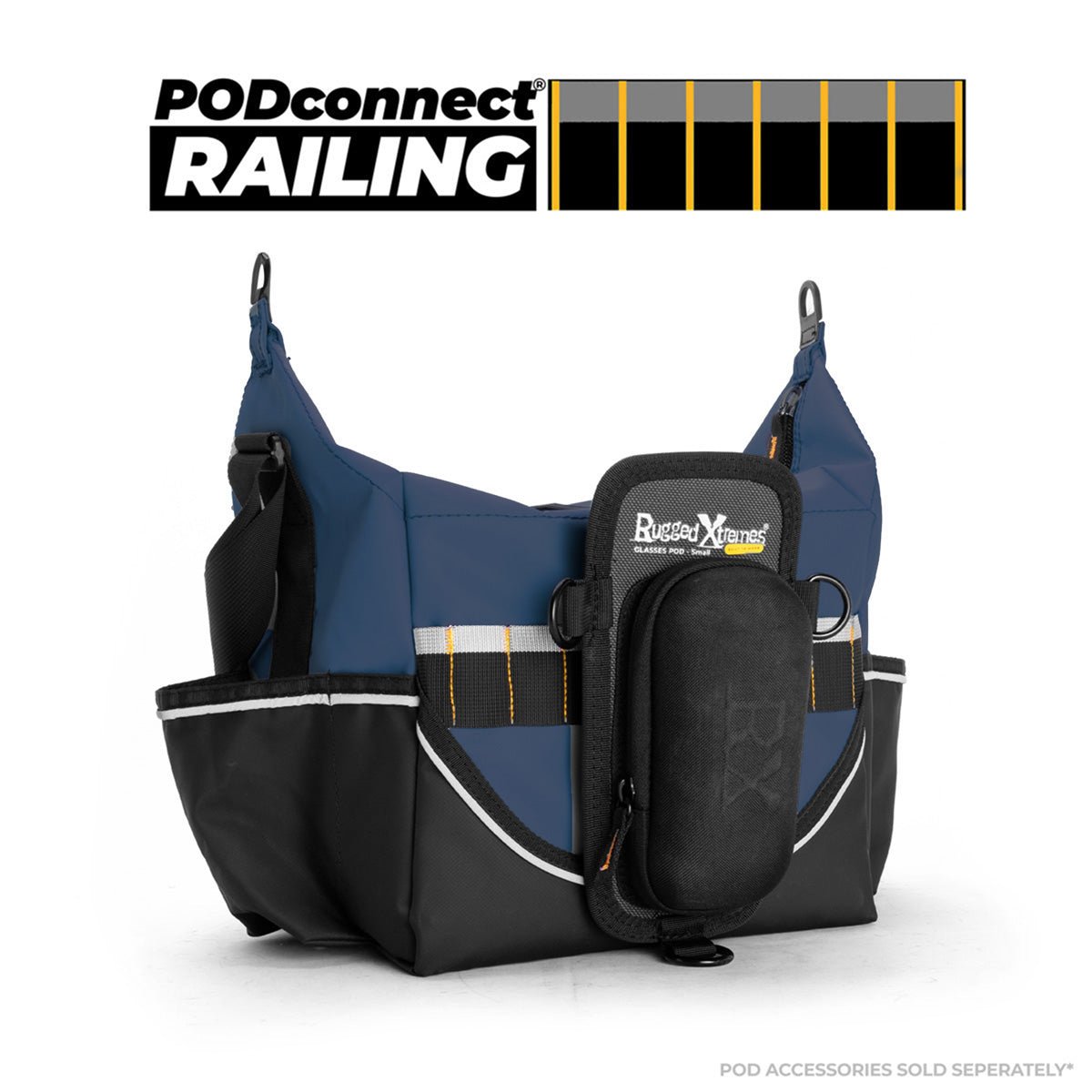 Insulated Crib Bag – Navy Blue PVC - Rugged Xtremes