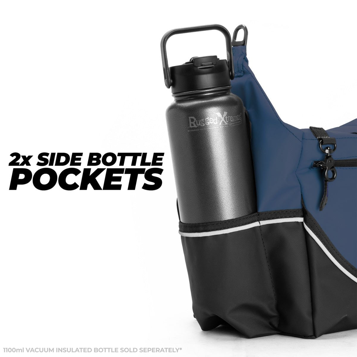 Insulated Crib Bag – Navy Blue PVC - Rugged Xtremes