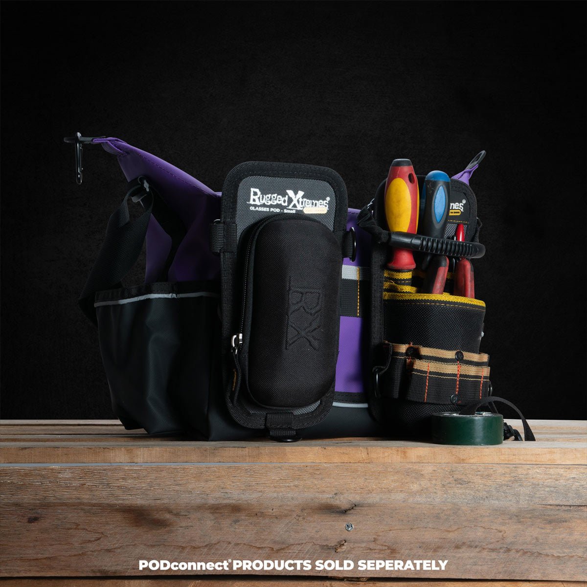 Insulated Crib Bag - Purple PVC - Rugged Xtremes