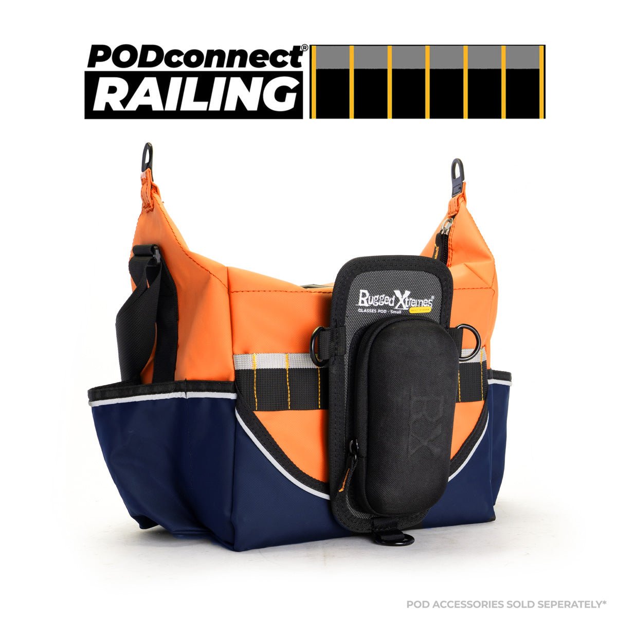 Insulated Crib Bag - Tradie Orange - Rugged Xtremes