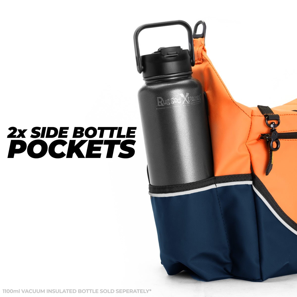 Insulated Crib Bag - Tradie Orange - Rugged Xtremes