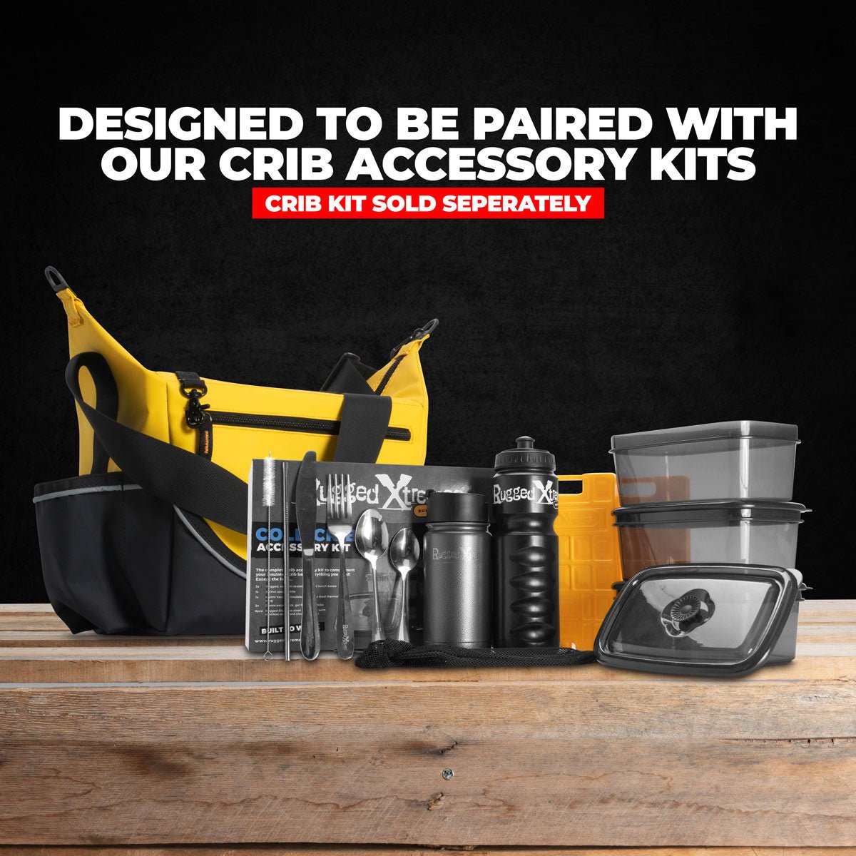 Insulated Crib Bag – Yellow PVC - Rugged Xtremes